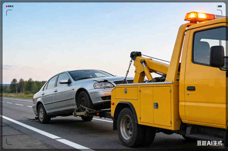 朔城区拖车救援电话【案例】