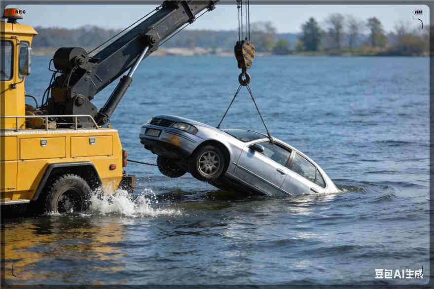 朔城区吊车救援电话【案例】